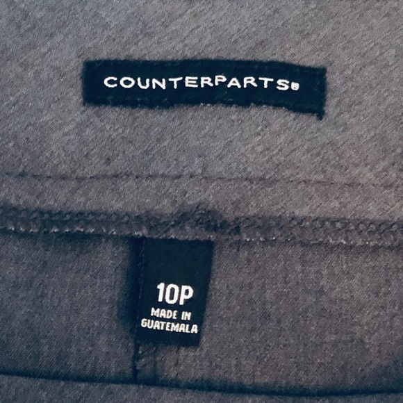 COUNTERPARTS PANTS GRAY 10P - Picture 2 of 10
